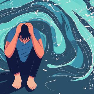 Um tratamento farmacológico que atue sobre os nossos mecanismos cognitivos poderia ajudar pacientes que sofrem de depressão recalcitrante ao tratamento. © charnsitr, Adobe Stock