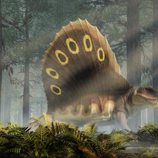 Le monde étrange du Permien n'était pas encore celui des dinosaures. Les paléontologues viennent de retrouver des fragments de peau de reptile datant de cette époque lontaine.&nbsp;© Daniel Eskridge, Adobe Stock