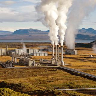 Usina geotérmica de Nesjavellir, Islândia. © Gretar Ivarsson, DP