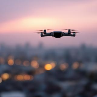 A Orange planeja usar suas antenas retransmissoras para detectar drones. Ilustração gerada com a ajuda de uma IA. © Denis Yevtekhov, Adobe Stock