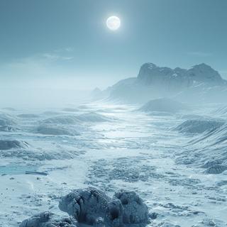 Há 639 milhões de anos, a Terra congelou completamente pela segunda vez. © Dennis, Adobe Stock (imagem gerada por IA)