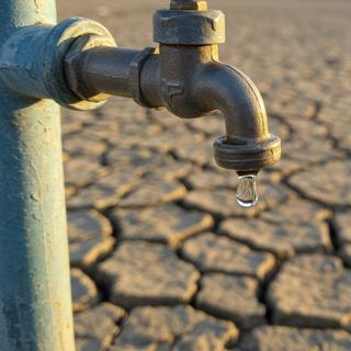 Em muitas partes do mundo, as alterações climáticas e a sobreexploração da água podem causar “secas de dia zero”, quando as torneiras deixam de fluir devido à falta de recursos disponíveis. © Firman Dasmir, Adobe Stock