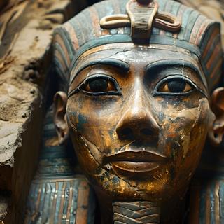 Un nouveau sarcophage a été découvert en Égypte (image générée par IA). © MrBeer, Adobe Stock