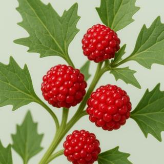 L'épinard-fraise, l'insolite légume-feuille à fruits à installer au jardin ! © AA,&nbsp;Bing IA