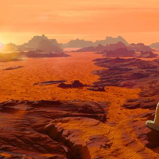 Uma década depois de Sozinho em Marte, seria assim que seria uma missão real. © Dottedhippo, iStock