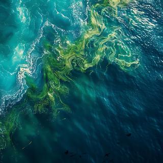 En théorie, il suffirait de parsemer les océans de fer pour déclencher un bloom de phytoplancton&nbsp;pour capter davantage de CO₂. La réalité est plus complexe. ©&nbsp;Thavesak, Adobe Stock