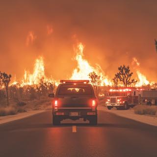 Les feux californiens ont connu une aggravation explosive liée à des conditions spécifiques. © SASI SPACE, Adobe Stock