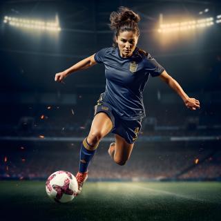 Appliquer aux femmes ce qui marche chez les joueurs masculins ne suffit plus. La FIFA met en place une plateforme destinée à apporter aux joueuses de foot une science qui reflète réellement leur physiologie. © Rabbizz77, (IA) Adobe Stock