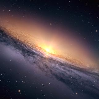 Montage photo d'une galaxie.&nbsp;© Manuel Mata, Adobe Stock