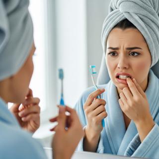 Des gencives qui saignent régulièrement peuvent révéler une inflammation persistante. Une étude menée pendant dix ans les associe à un risque accru de démence et de maladie d’Alzheimer. © Yhs City, Adobe Stock