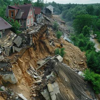Les glissements de terrains sont de plus en plus fréquents © Fotograf, Adobe Stock
