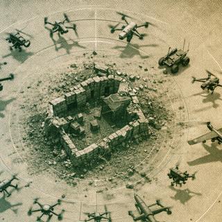 Une première qui ressemble à un basculement de la guerre. © XD, ChatGPT