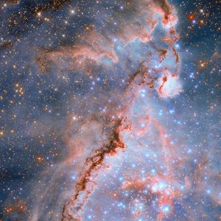 A última imagem da NGC 346, vista pelo Hubble. © ESA, Hubble e NASA, A. Nota, P. Massey, E. Sabbi, C. Murray, M. Zamani (ESA, Hubble)