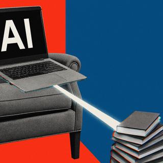 Des solutions pour éviter de lire un livre de la première à la dernière page existent depuis des décennies, mais l'IA générative les porte à de nouveaux sommets. ©&nbsp;XD avec ChatGPT