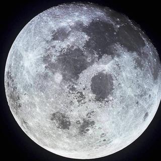 La lune photographiée depuis le vaisseau spatial Apollo 11. © Nasa