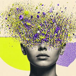 Protégé des éléments extérieurs, le cerveau&nbsp;? Ce n’est pas ce que montre une étude qui a évalué l’ampleur de la présence de microplastiques dans notre précieux organe.&nbsp;© Xavier Demeersman, ChatGPT
