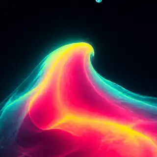 La température mondiale de la mer s’envole. C'est du jamais vu depuis 125 000&nbsp;ans. Pourquoi cette anomalie d’août prend-elle de vitesse tous les modèles des climatologues ? Illustration créée à l'aide d'un outil IA. © Xavier Demeersman, Futura