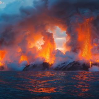 Como e quando foram formados os primeiros continentes? Esta é uma questão que ainda permanece altamente debatida. © Anna, Adobe Stock (imagem gerada por IA)