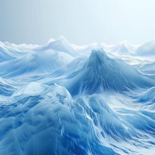 Assim deve ter sido a paisagem terrestre durante as grandes glaciações globais que marcaram a história da Terra. © Adobe Contributor, Adobe Stock (imagem gerada por IA)
