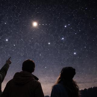 Jupiter sera au plus proche de la Terre durant le mois de janvier 2026.&nbsp;© XD avec ChatGPT