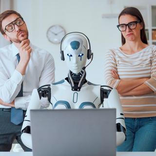 Quand une IA a remplacé 90 % des employés. © Demaerre, iStock