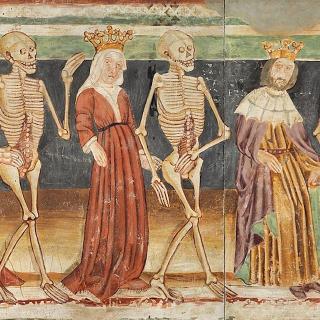 « La Danse macabre » de Jean de Kastav (1490). National Gallery of Slovenia