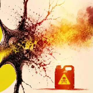 Un pesticide longtemps utilisé, une maladie redoutée, et un signal d’alerte que les chercheurs prennent désormais très au sérieux : l’étude qui relance les soupçons autour de Parkinson. © XD, ChatGPT
