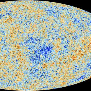La carte la plus précise du rayonnement du fond diffus cosmologique tracée par le satellite Planck de l'ESA. © ESA, Collaboration Planck
