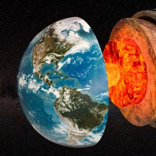 L'étude des ondes sismiques nous permet de toujours mieux comprendre la structure interne de la Terre. © alexlmx, Adobe Stock