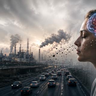 La pollution de l'air a des conséquences de plus en plus évidentes sur notre cerveau.&nbsp;© KD, chatGPT