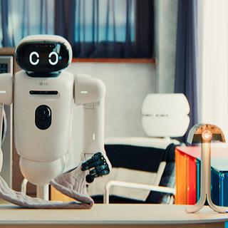 Robôs humanóides invadiram a CES e devem chegar em breve às residências, segundo fabricantes. © LG