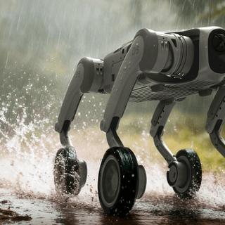 Cette vidéo d’un robot humanoïde qui bascule à quatre pattes pour ...