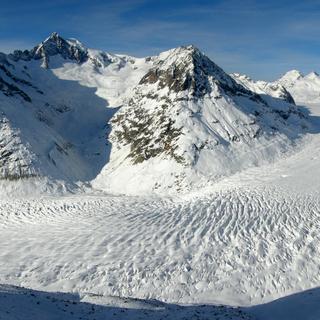 O derretimento das geleiras devido às mudanças climáticas é motivo de preocupação. © Tobias Alt, Tobi 87, Wikimedia Commons, CC by-sa 4.0