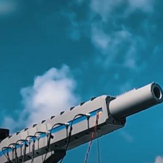 Secret défense oblige, le Japon ne montre que le bout du «&nbsp;nez&nbsp;» de son railgun. © Atla