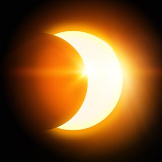 Sans lunette de protection, l'observation d'une éclipse de Soleil est vivement déconseillée car très dangereuses pour vos yeux. © James Thew, fotolia
