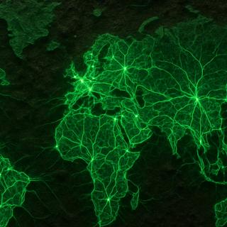 Pesquisadores da Sociedade para a Proteção de Redes Subterrâneas (SPUN) estão colocando online um Atlas subterrâneo da biodiversidade de fungos micorrízicos. Aqui, para ilustração, um fungo micorrízico chamado Cortinarius sp. emerge de uma comunidade fúngica subterrânea hiperdiversificada, mas oculta, na Terra do Fogo, Chile. © XD com ChatGPT