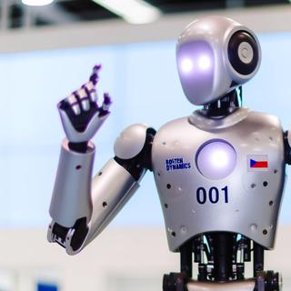 Ilustração gerada por IA de um robô humanóide que se assemelha ao Atlas. © XD, Futura com Dall-e