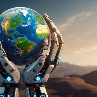 Alguns especialistas estão preocupados com a chegada iminente de uma inteligência artificial que superaria a inteligência humana. © Gerd Altmann, Pixabay