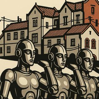 Em Xangai, uma secção do bairro histórico de Zhangyuan está a ser transferida. © XD, ChatGPT