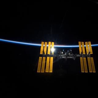 Vue de la Station spatiale internationale. © Nasa