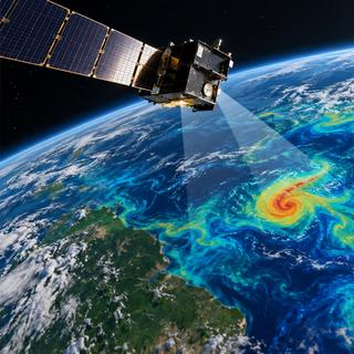  deux responsables d’Eumetsat racontent ce que ses données ont réellement révélé, et ce que la prochaine génération permettra enfin de voir. Illustration créée à l'aide d'un outil IA. © Xavier Demeersman, Futura