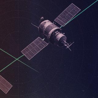 Satélites em órbita baixa correm cada vez mais risco de colisão. © XD com ChatGPT