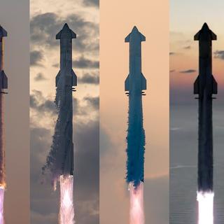 Le Starship devrait mener son douzième&nbsp;vol d'essai durant le mois de mai. © SpaceX