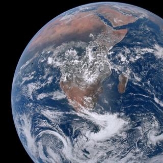 Une célèbre image de la Terre et de ses océans prise par les astronautes d'Apollo 17.&nbsp;© Nasa