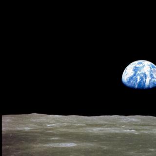 La Terre vue depuis Apollo 11. © Nasa