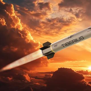 A concha do futuro parece um míssil. © Tibério Aeroespacial