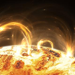 Nossa Terra está protegida da raiva do Sol por um escudo magnético. Mas quando as tempestades são muito poderosas, esse escudo é abalado. E as consequências podem ser significativas para nossos sistemas elétricos, de comunicação, de navegação, etc. © Peter Jurik, Adobe Stock