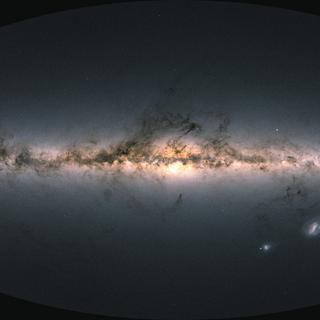 Estrelas da Via Láctea vistas por Gaia. ©ESA