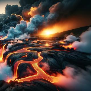 Le Melanesian Border Plateau aurait commencé à se former il y a 120 millions d'années dans le Pacifique (image générée par IA). © Syntetic Dreams, Adobe Stock