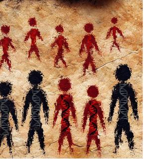 Quando chegou ao continente euro-asiático, o Sapiens encontrou populações de Neandertais com as quais cruzou. © Leonardo Iasi, MPI-EVA, imagem criada com Dall-E e BioRender.com